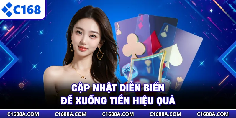 Cập nhật diễn biến để xuống tiền hiệu quả