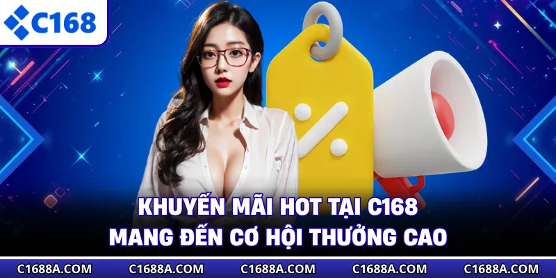 Khuyến Mãi Hot Tại C168 Mang Đến Cơ Hội Thưởng Cao v